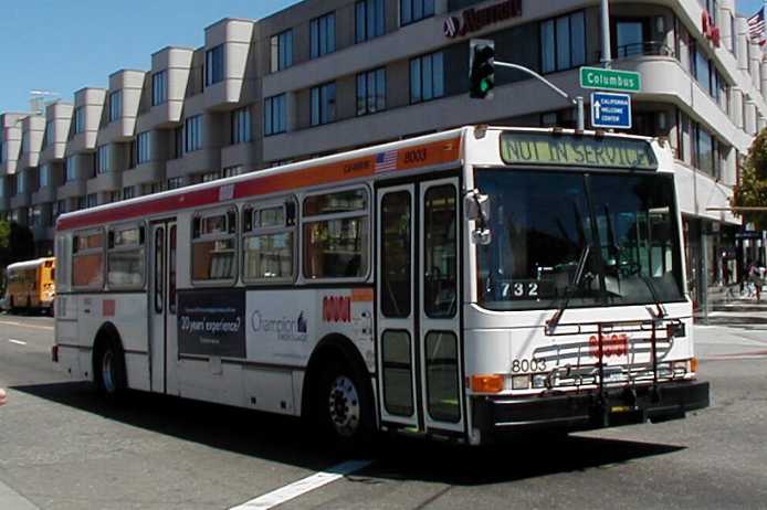 San Francisco MUNI NABI 416 8003